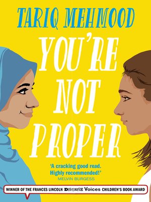 cover image of You're Not Proper